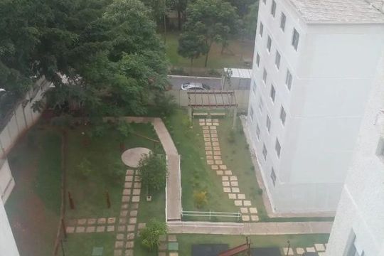 Vista da janela de apartamento à venda com 2 quartos, 39m² em Vila Damaceno, São Paulo