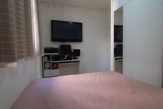 Quarto de apartamento à venda com 2 quartos, 39m² em Vila Damaceno, São Paulo