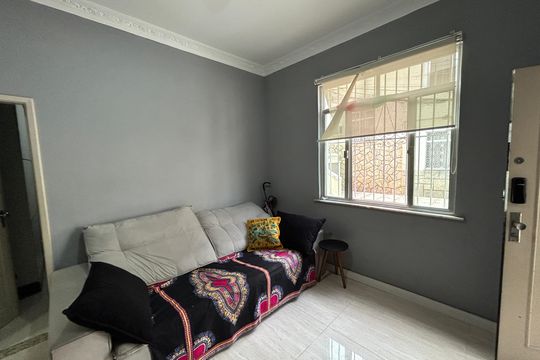 Sala de casa de condomínio à venda com 2 quartos, 70m² em Todos Os Santos, Rio de Janeiro