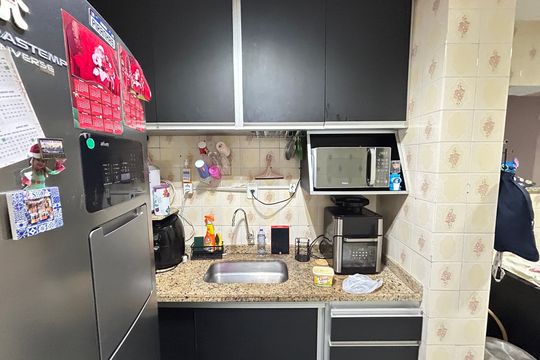 Cozinha de casa de condomínio à venda com 2 quartos, 70m² em Todos Os Santos, Rio de Janeiro