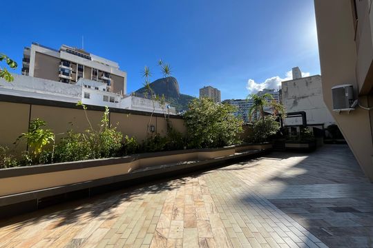 Área comum de apartamento à venda com 1 quarto, 50m² em Leblon, Rio de Janeiro
