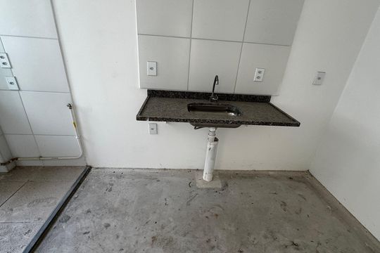 Cozinha de apartamento à venda com 2 quartos, 53m² em Recreio dos Bandeirantes, Rio de Janeiro