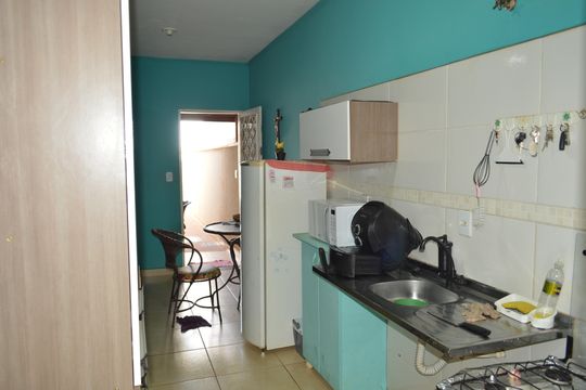 Cozinha de casa para alugar com 2 quartos, 58m² em Parque dos Lagos, Ribeirão Preto