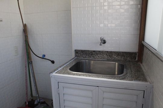Área gourmet de apartamento à venda com 2 quartos, 90m² em Taquara, Rio de Janeiro