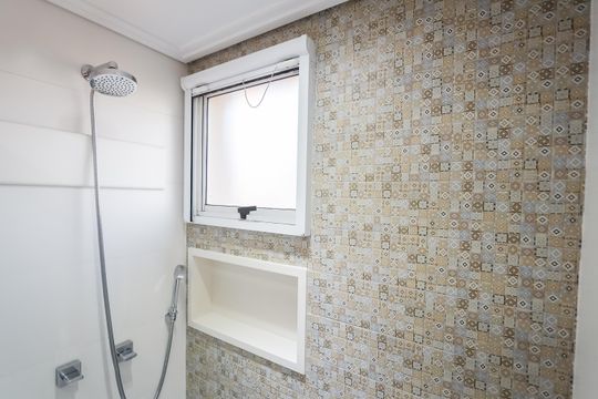Banheiro da Suite de apartamento à venda com 2 quartos, 94m² em Jardim Lar Sao Paulo, São Paulo