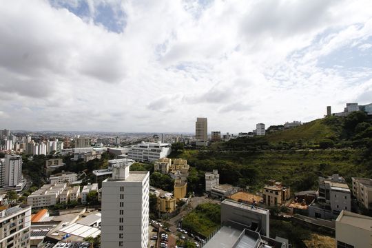 Vista de kitnet/studio à venda com 1 quarto, 29m² em Buritis, Belo Horizonte