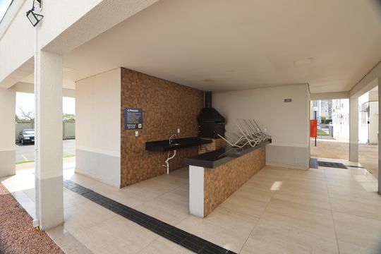 Área comum - Churrasqueira de apartamento para alugar com 2 quartos, 40m² em Igara, Canoas
