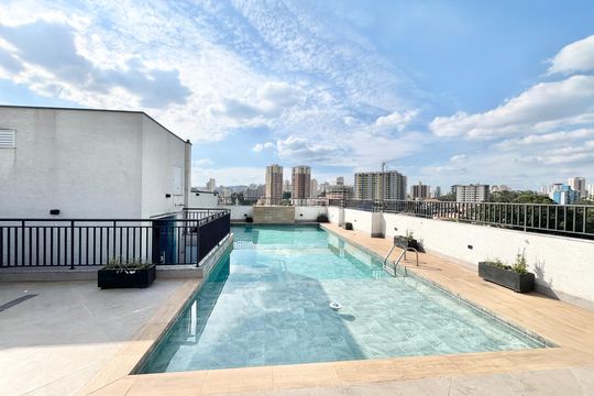 Área comum - Piscina de apartamento à venda com 2 quartos, 48m² em Jardim São Paulo, São Paulo