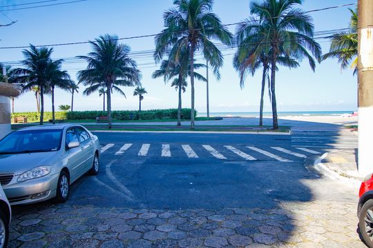 Vista da Rua de apartamento para alugar com 3 quartos, 141m² em Vilamar, Praia Grande