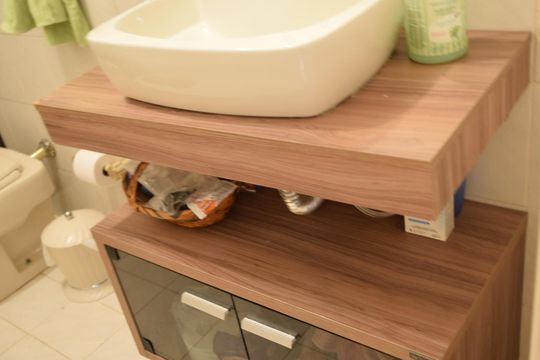 Banheiro Social de apartamento para alugar com 3 quartos, 145m² em Paraíso, São Paulo