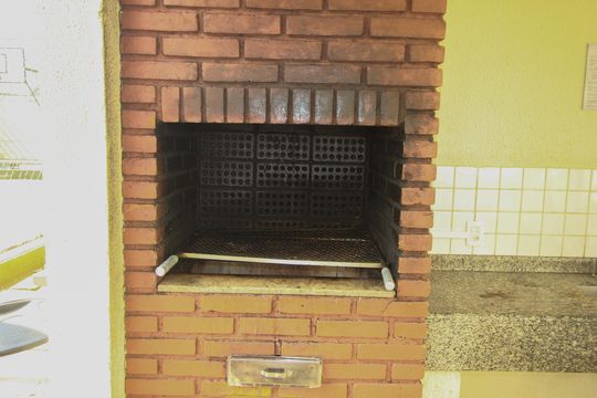 Churrasqueira de apartamento à venda com 2 quartos, 50m² em Vila Homero Thon, Santo André