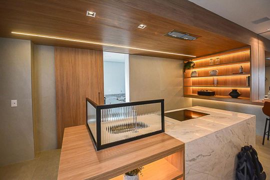Área comum de apartamento à venda com 2 quartos, 61m² em Planalto, São Bernardo do Campo