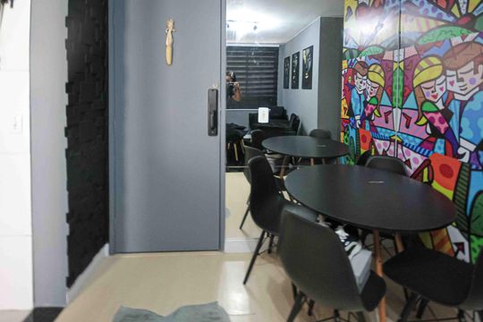 Sala de Jantar de apartamento à venda com 2 quartos, 45m² em Jardim Santa Teresinha, São Paulo