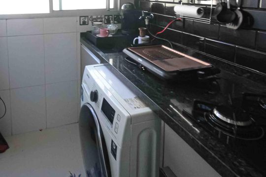 Área de Serviço de apartamento à venda com 2 quartos, 45m² em Jardim Santa Teresinha, São Paulo