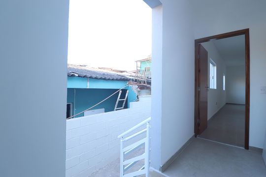 Hall de Entrada de apartamento para alugar com 2 quartos, 60m² em Condomínio Maracanã, Santo André