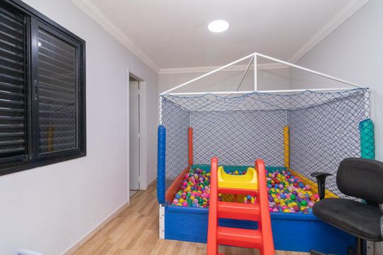 Área Comum - Brinquedoteca de apartamento à venda com 2 quartos, 74m² em Vila Ré, São Paulo