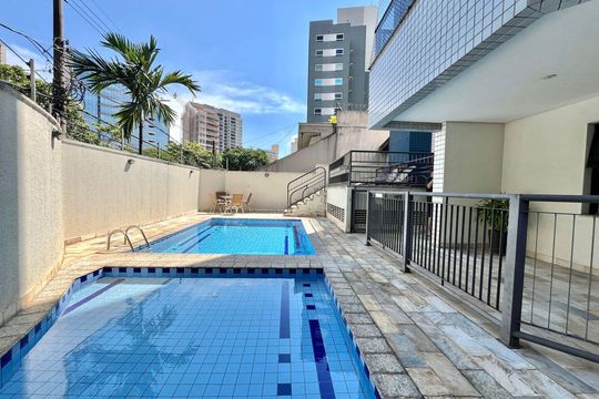Área comum - Piscina de apartamento à venda com 4 quartos, 130m² em Nova Campinas, Campinas