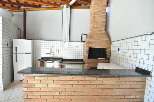 Área comum - Churrasqueira de apartamento à venda com 2 quartos, 48m² em Vila Gustavo, São Paulo