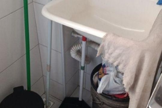 Área de serviço de apartamento à venda com 2 quartos, 48m² em Tres Barras, Contagem