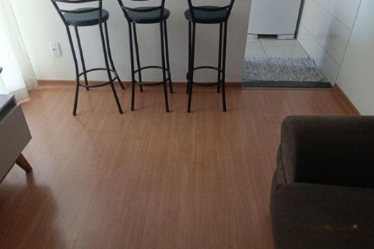 Sala de apartamento à venda com 2 quartos, 48m² em Tres Barras, Contagem