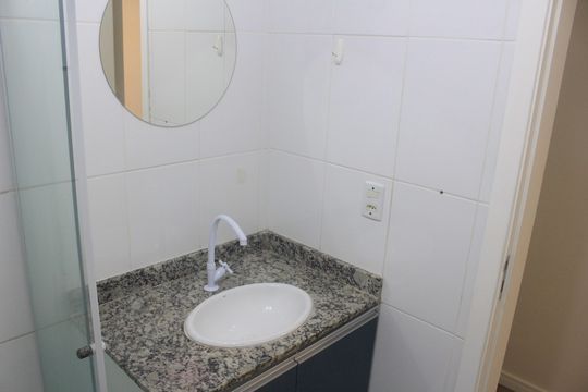 Banheiro de apartamento para alugar com 2 quartos, 110m² em Cerâmica, São Caetano do Sul