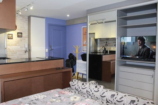 Kitnet/Studio à venda com 1 quarto, 29m² em República, São Paulo