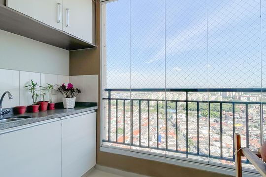 Sacada de apartamento à venda com 3 quartos, 69m² em Rochdale, Osasco