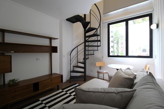 Sala de apartamento à venda com 1 quarto, 40m² em Vila Olímpia, São Paulo