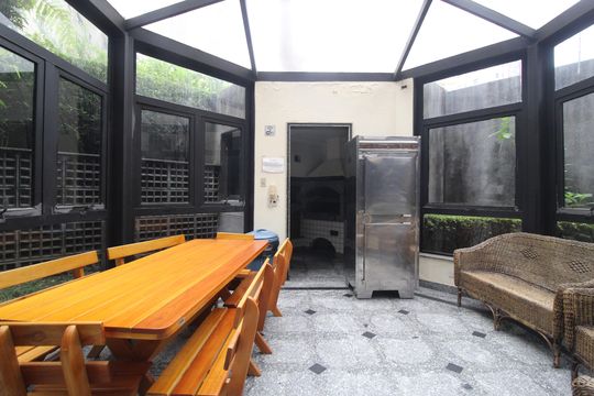 Área Comum - Churrasqueira de apartamento à venda com 1 quarto, 40m² em Vila Olímpia, São Paulo