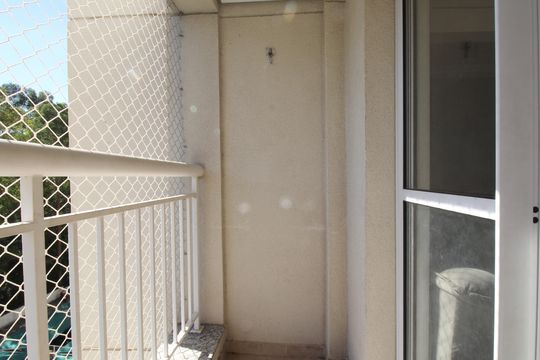 Varanda Cozinha de apartamento à venda com 4 quartos, 115m² em Parque Taboao, Taboão da Serra