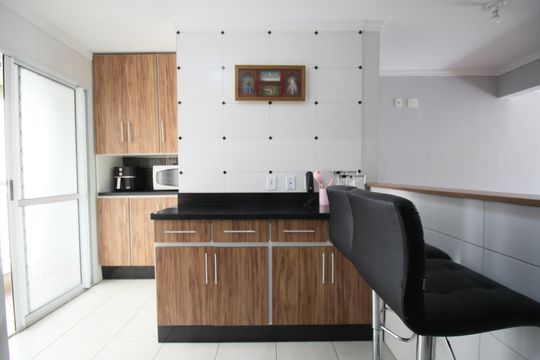 Cozinha de apartamento à venda com 4 quartos, 115m² em Parque Taboao, Taboão da Serra