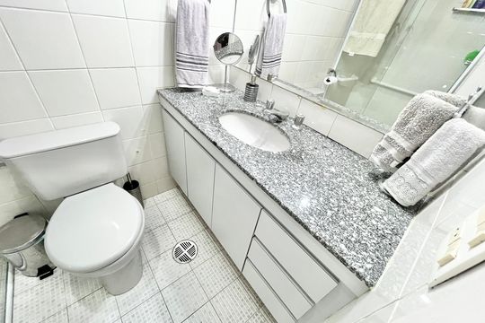 Banheiro de apartamento para alugar com 3 quartos, 90m² em Casa Verde, São Paulo