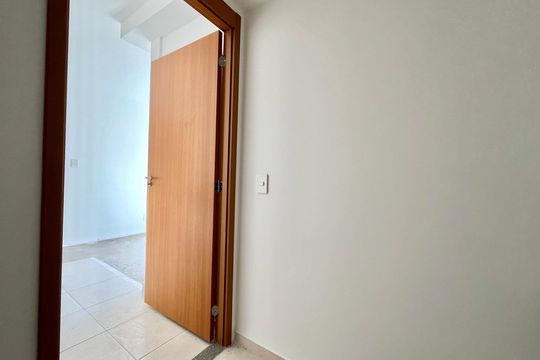 Banheiro de apartamento à venda com 1 quarto, 28m² em Vila Monte Alegre, São Paulo