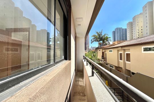 Varanda de apartamento à venda com 1 quarto, 28m² em Vila Monte Alegre, São Paulo