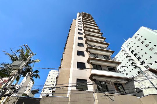 Fachada de apartamento à venda com 1 quarto, 28m² em Vila Monte Alegre, São Paulo