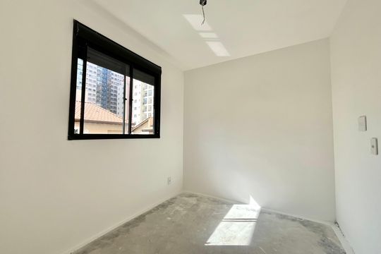 Quarto de apartamento à venda com 1 quarto, 28m² em Vila Monte Alegre, São Paulo