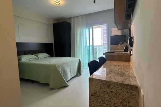 Quarto de apartamento para alugar com 1 quarto, 32m² em Stella Maris, Salvador