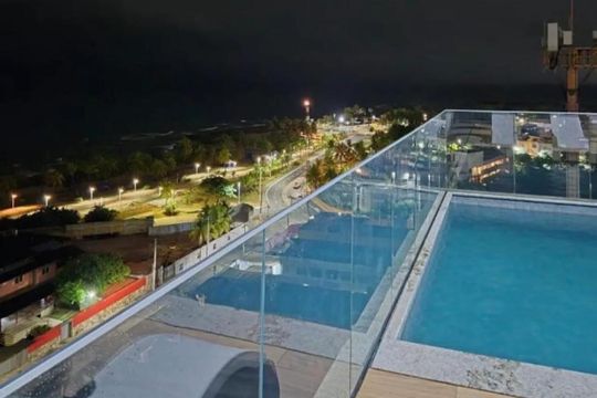 Piscina de apartamento para alugar com 1 quarto, 32m² em Stella Maris, Salvador
