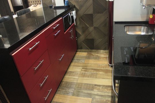 Cozinha de kitnet/studio à venda com 1 quarto, 38m² em Jardim Flor da Montanha, Guarulhos