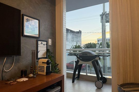Sala de apartamento à venda com 1 quarto, 60m² em Piratininga, Niterói