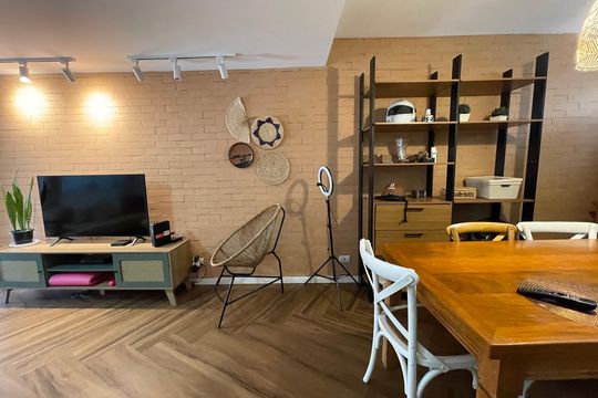 Sala de casa para alugar com 3 quartos, 140m² em Jardim Maria Luiza, São Paulo