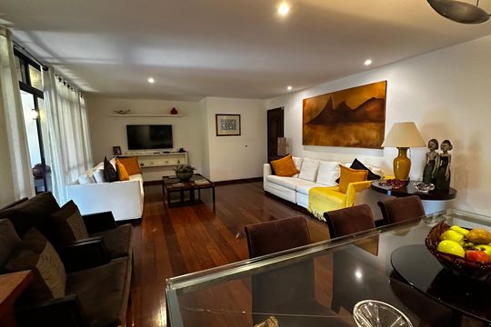 Sala de apartamento à venda com 3 quartos, 208m² em Recreio dos Bandeirantes, Rio de Janeiro