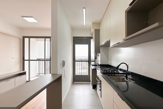 Cozinha de apartamento para alugar com 2 quartos, 61m² em Planalto, São Bernardo do Campo