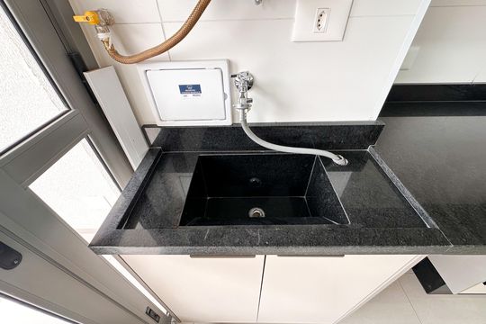 Área de Serviço de apartamento para alugar com 2 quartos, 61m² em Planalto, São Bernardo do Campo