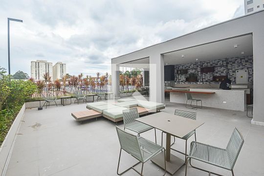 Área comum - Churrasqueira de apartamento para alugar com 2 quartos, 61m² em Planalto, São Bernardo do Campo