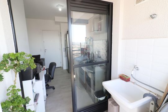Área de Serviço de apartamento à venda com 1 quarto, 30m² em Km 18, Osasco