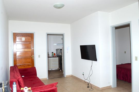 Sala de apartamento à venda com 2 quartos, 54m² em Santa Ines, Belo Horizonte
