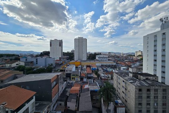 Varanda da Sala de apartamento à venda com 2 quartos, 44m² em Jardim Aida, Guarulhos