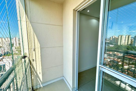Varanda da Sala de apartamento à venda com 2 quartos, 70m² em Vila Moreira, Guarulhos