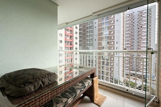 Sacada de apartamento à venda com 3 quartos, 83m² em Baeta Neves, São Bernardo do Campo